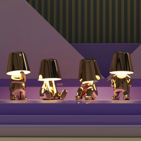 Лампа с таблетен дизайн, вдъхновяваща креативност