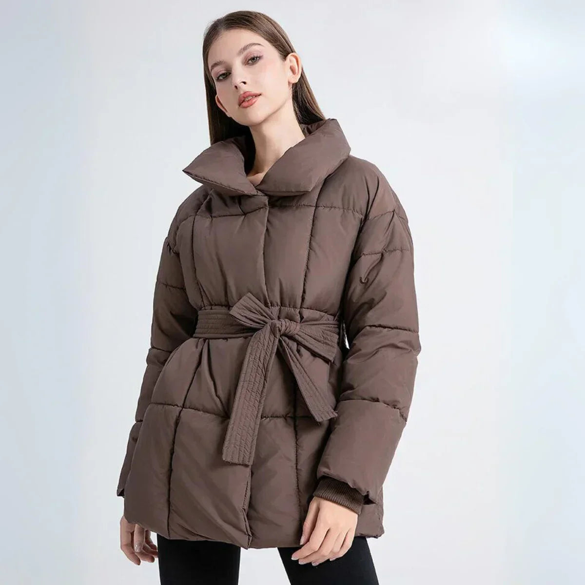 ALLURA | BELTED PUFFER COAT
