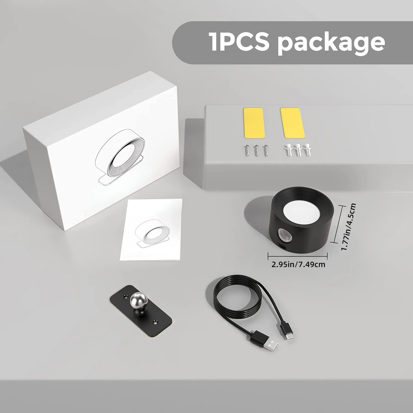 ИйзиСтик™ безжична стенна лампа