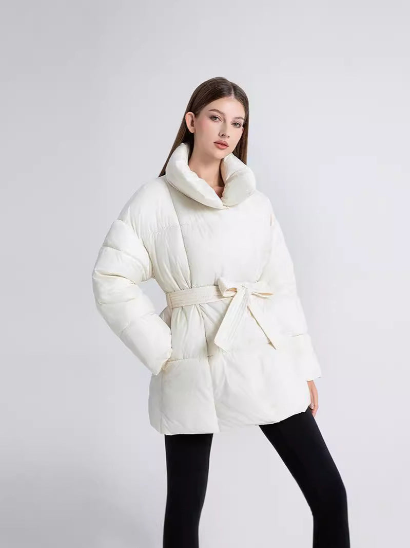 ALLURA | BELTED PUFFER COAT