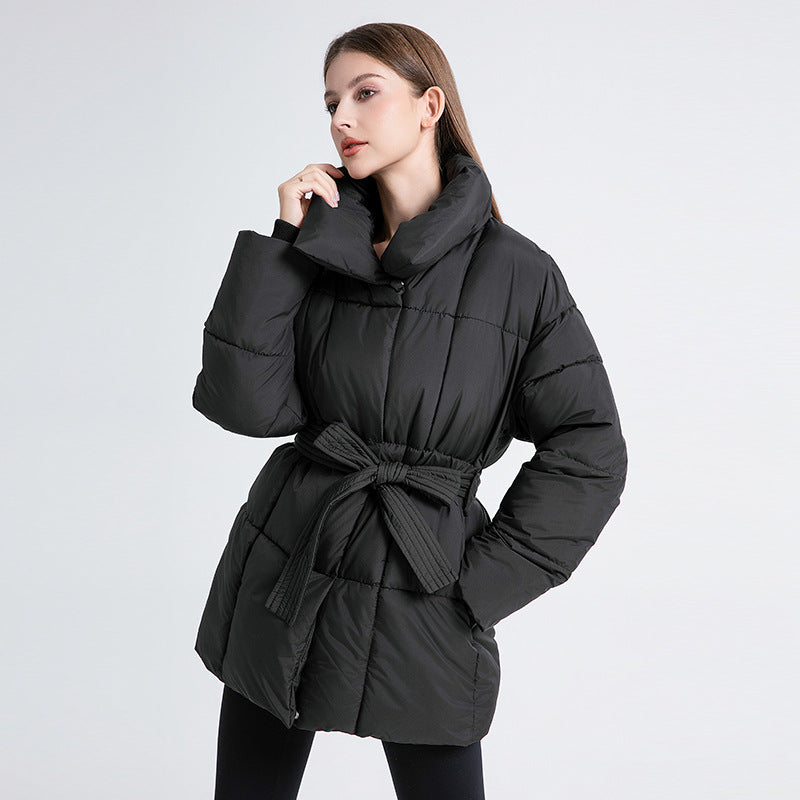 ALLURA | BELTED PUFFER COAT