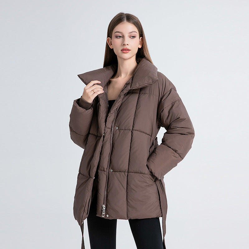 ALLURA | BELTED PUFFER COAT