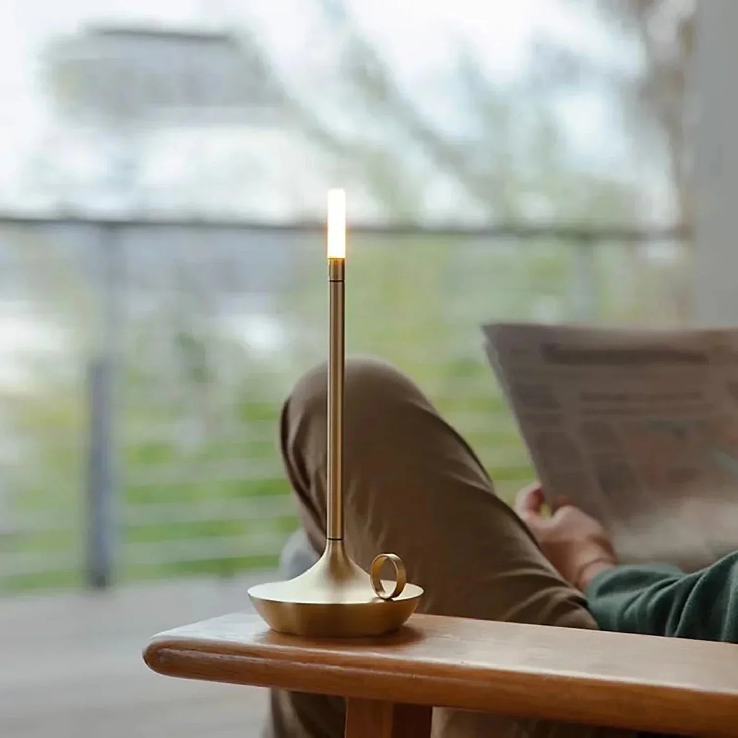 Тибетска лампа за маса